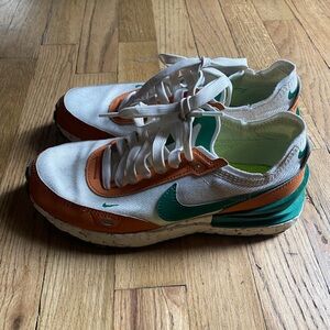 Women's 5.5 | Nike Waffle One Crater Sail Hot Curry Gum